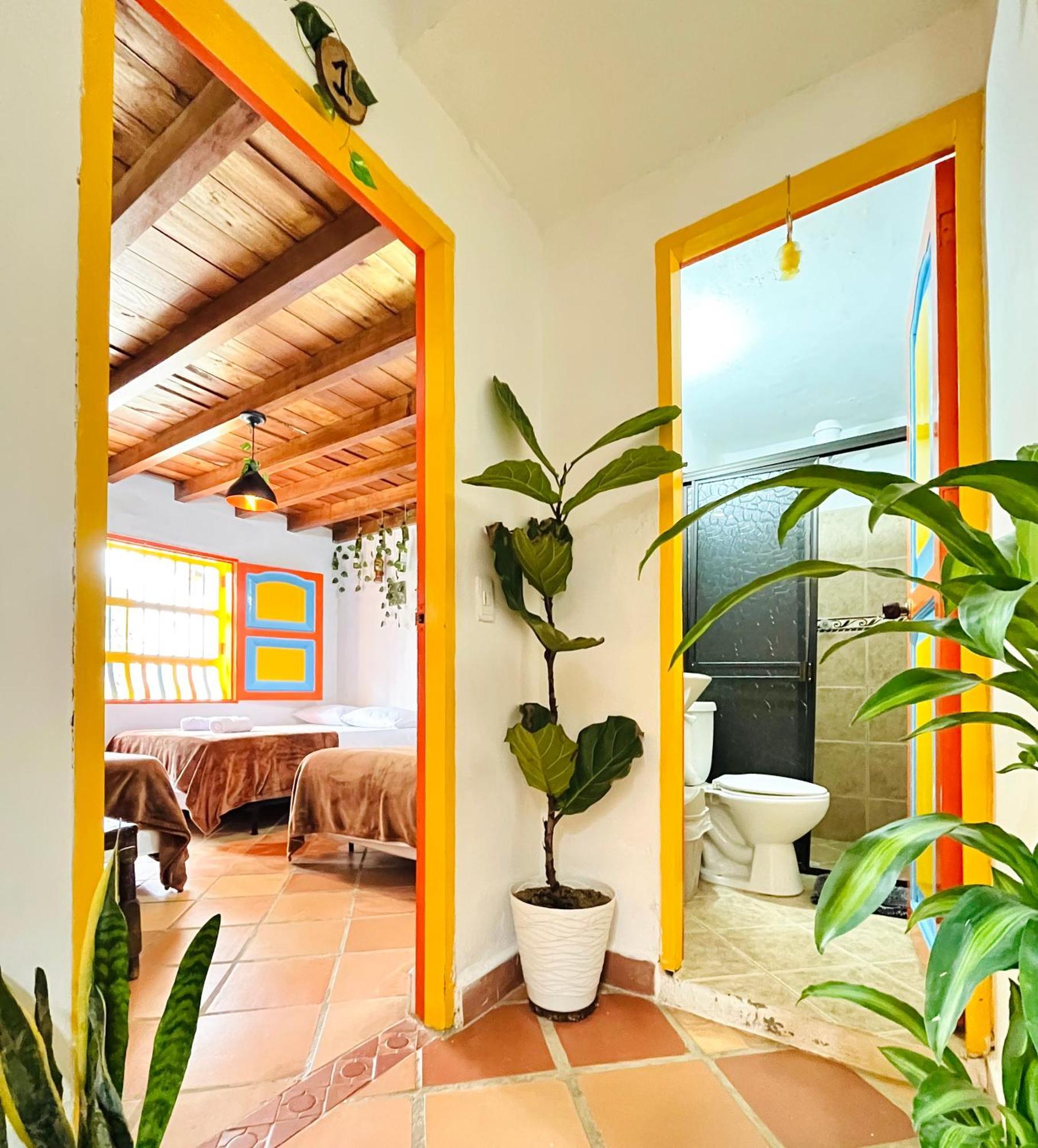 Casa De Las Rocas Hostel Jardin Exterior photo